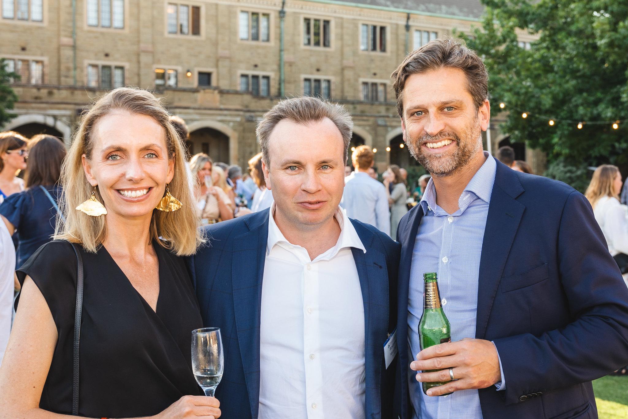 Trinity old building with modern photo filter